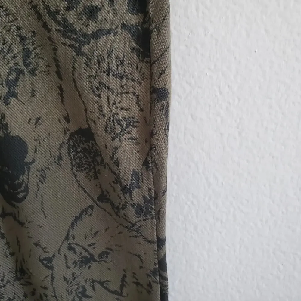 NWT OBEY Lean & Mean Print Skinny Fit Pants - Picture 3 of 7